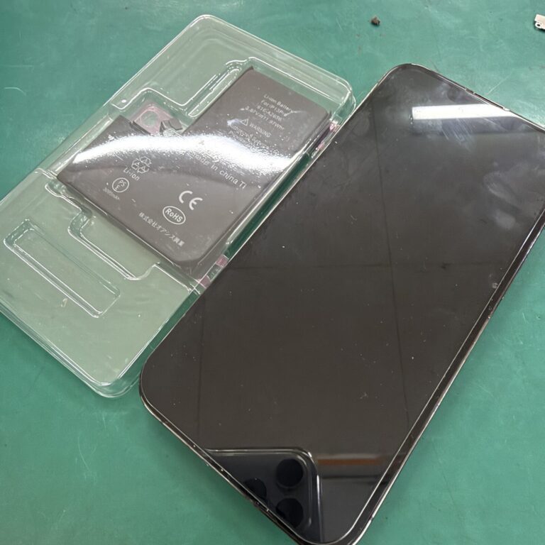 【千葉店】iPhone 13 Proのバッテリー交換を実施！