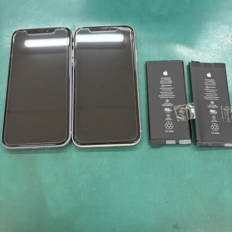 【浦和店】ご夫婦で2台のiPhone 11バッテリー交換を実施！