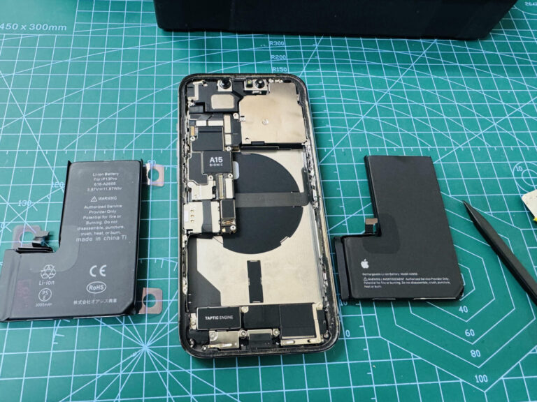所沢店：iPhone13Proバッテリー交換修理を7,480円で実施しました！