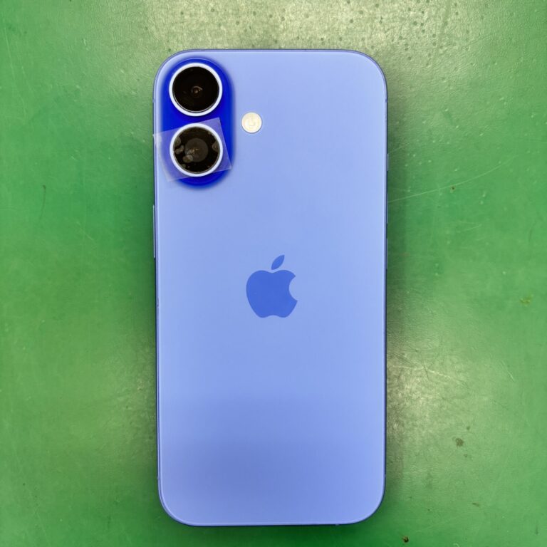 【市原五井店】カメラレンズが割れたiPhone 16のカメラ修理を実施!