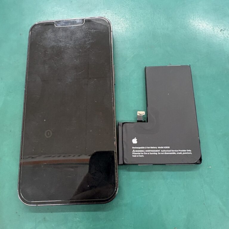 【蓮田店】バッテリーの持ちが悪いiPhone 13 Proを交換修理