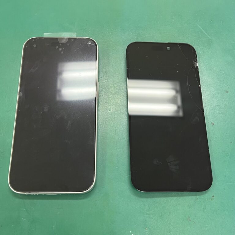 【市原五井店】画面が割れたiPhone 16の画面交換を実施！