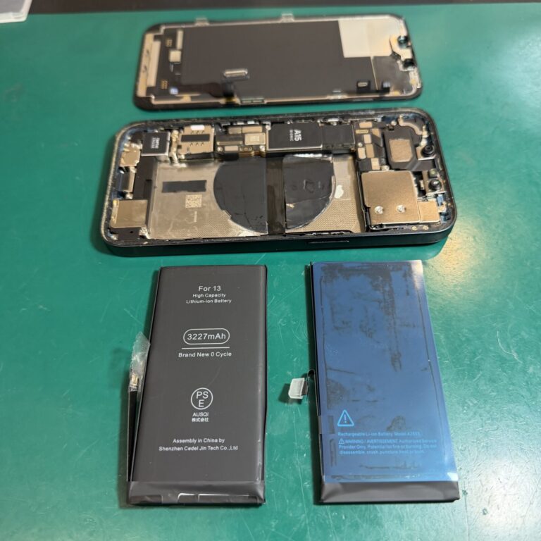 【浦和店】バッテリーの減りが早いiPhone 13のバッテリー交換を実施！