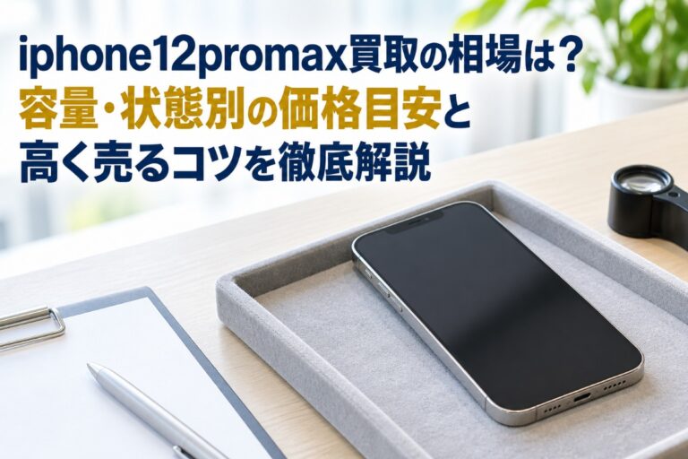 iphone12promax買取の相場は？容量・状態別の価格目安と高く売るコツを徹底解説